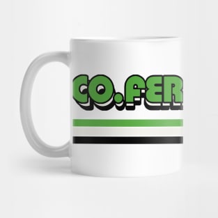 County Fermanagh / Irish Retro County Pride Design Mug